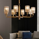 Loft Industry Modern - Gold Ice Chandelier